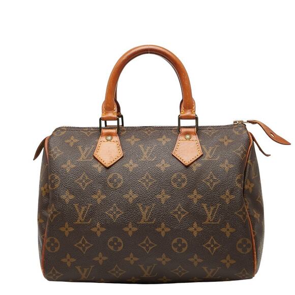 Louis Vuitton Monogram Speedy 25 Boston Bag M41528 - Picture 1 of 13